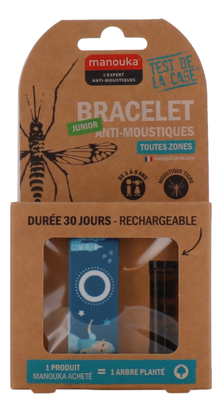 BRACELET ANTI-MOUSTIQUE Junior - Toutes Zones 