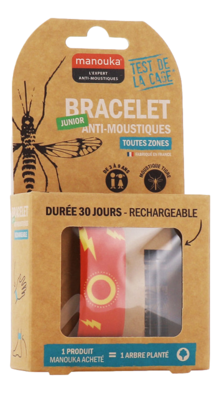 MANOUKA Bracelet anti-moustique enfant eclair   1