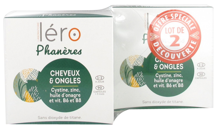 PHANERES cheveux & ongles