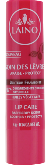 LAINO STICK SOIN DES LÈVRES FRAMBOISE apaise - protège