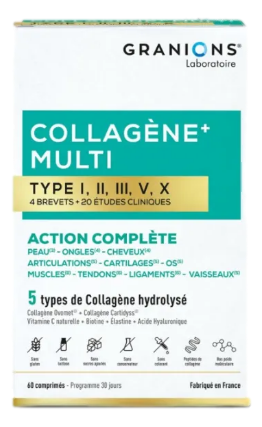 COLLAGENE MULTI Type    60 comprimés