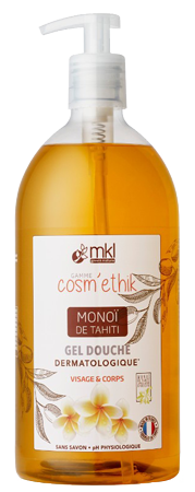 Mkl ethik gel douche monoï fl pompe/1l mkl ethik gel douche monoï fl pompe/1l