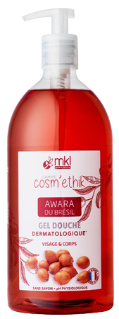 Mkl ethik gel douche awara fl pompe/1l mkl ethik gel douche awara fl pompe/1l