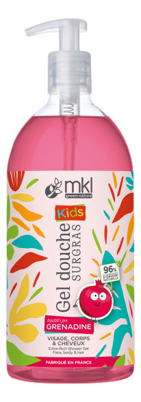 Gel douche kids grenadine   1 litre