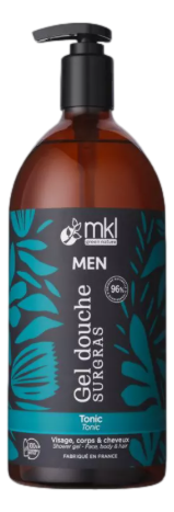 Gel douche men tonic    1 litre