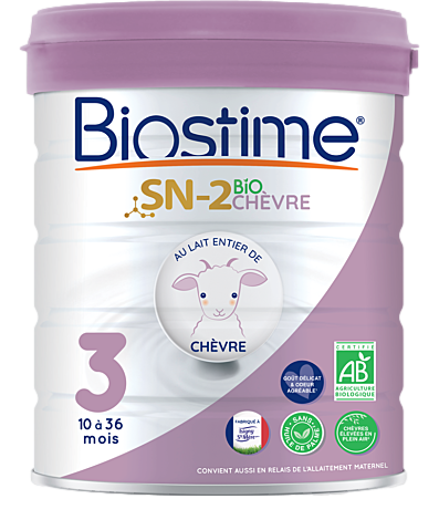 BIOSTIME 3 lait pdre chèvre 10-36 mois   800g
