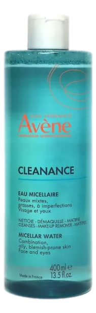 CLEANANCE Eau micellaire yeux et visage    400ml